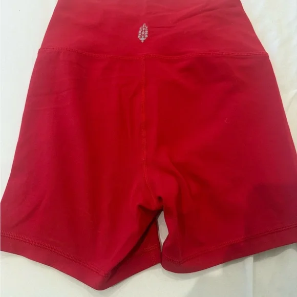 Mango Shorts Free People Brand Mango Red Bike Shorts